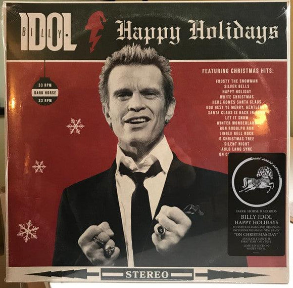 Billy Idol - Happy Holidays (White Vinyl) - Good Records To Go