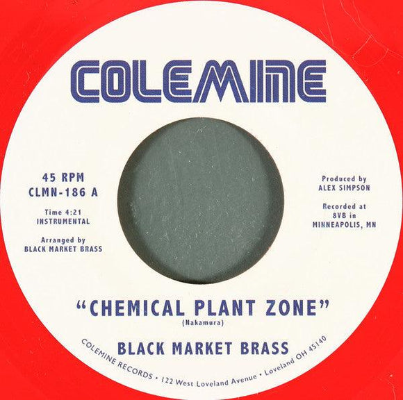 Black Market Brass - Chemical Plant Zone / Sagat Theme (Opaque Red Vinyl 7