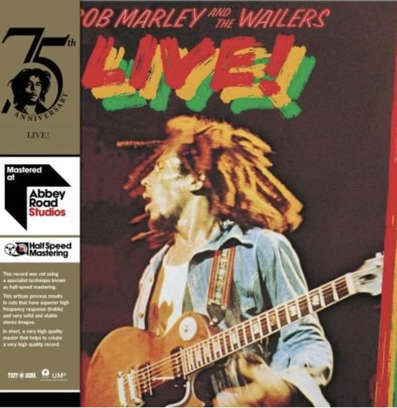 Bob Marley & The Wailers - Live! (Half-Speed Mastered) - Good Records To Go