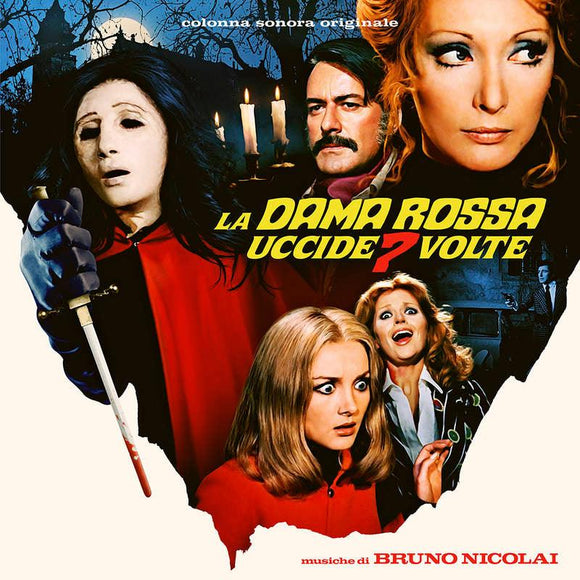 Bruno Nicolai - La Dama Rossa Uccide Sette Volte (The Red Queen Kills Seven Times) [2LP] - Good Records To Go