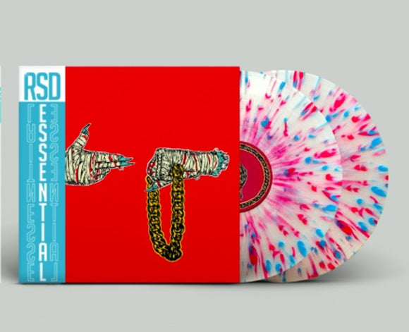 Run The Jewels - Run The Jewels 2 (RSD Essential Clear With Red & Teal Splatter Vinyl)