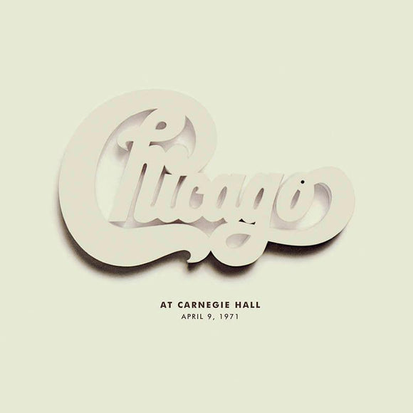 Chicago - Chicago At Carnegie Hall, April 9, 1971 (Live) [3LP] - Good Records To Go