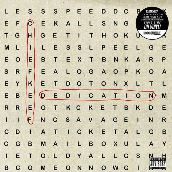 Chief Keef  - Dedication (2 x LP) - Good Records To Go
