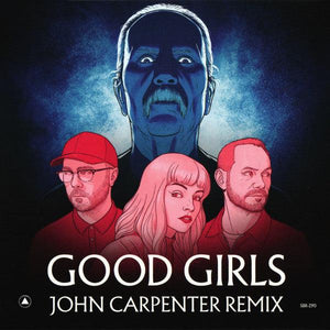 Chvrches, John Carpenter - Good Girls (John Carpenter Remix) b/w Turning The Bones (CHVRCHES Remix) [Blue and Pink Marbel Vinyl 7"] - Good Records To Go