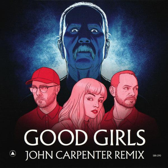 Chvrches, John Carpenter - Good Girls (John Carpenter Remix) b/w Turning The Bones (CHVRCHES Remix) [Blue and Pink Marbel Vinyl 7