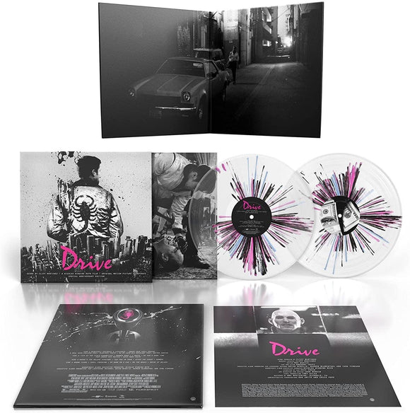 Cliff Martinez - Drive (Original Motion Picture Soundtrack) [“Neon Noir” Clear Vinyl With Pink And Black Splatter] - Good Records To Go