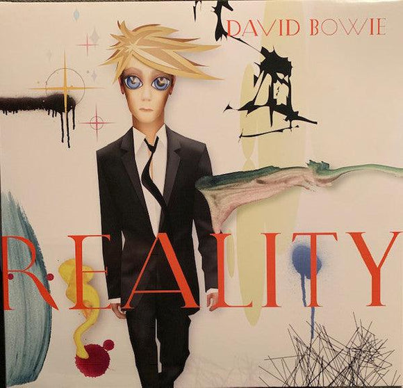 David Bowie - Reality (Clear With Blue & Gold Swirl) - Good Records To Go