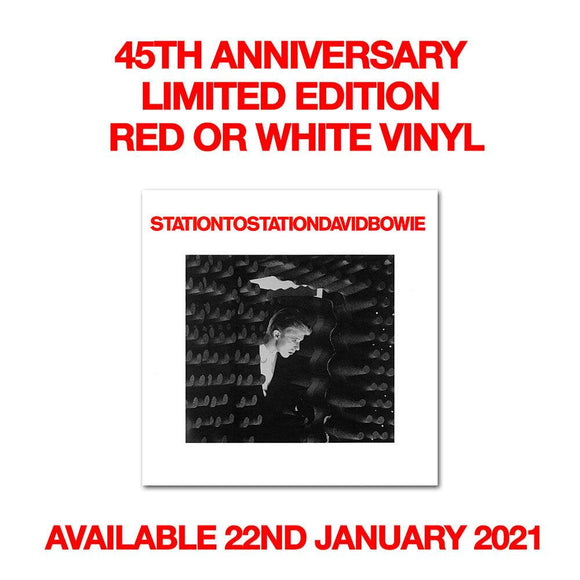David Bowie - Station To Station (2016 REMASTER/RANDOM RED & WHITE VINYL) - Good Records To Go