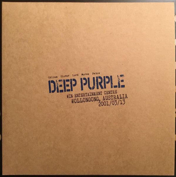 Deep Purple - Live In Wollongong 2001 (Blue Vinyl) - Good Records To Go