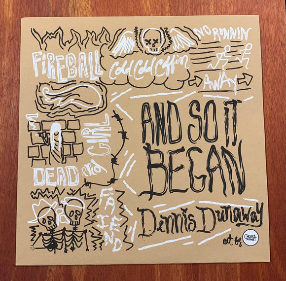 Dennis Dunaway - And So It Began (Craft Cover/Blood Red Vinyl) - Good Records To Go