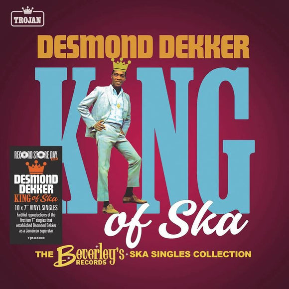 Desmond Dekker   - King of Ska: The Early Singles Collection, 1963 - 1966 (10 x 7