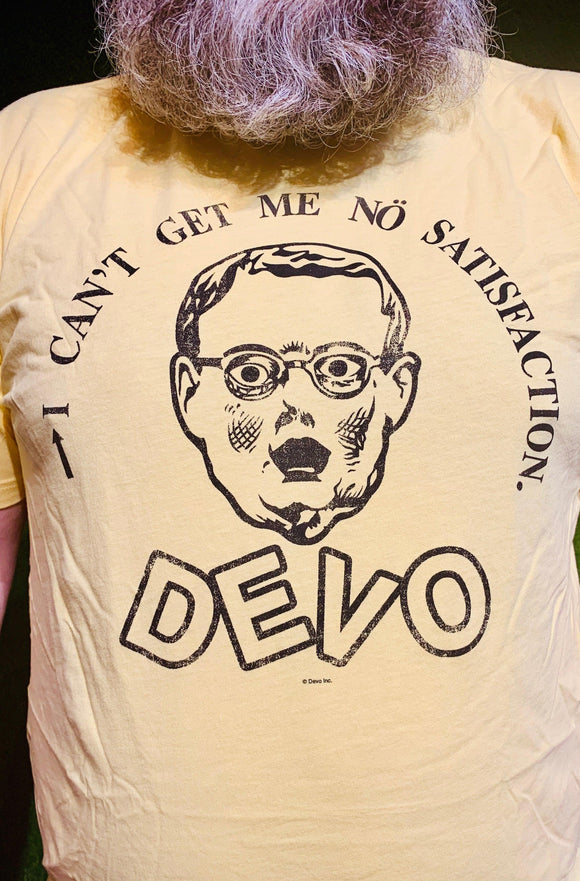 Devo Satisfaction T-Shirt - Good Records To Go