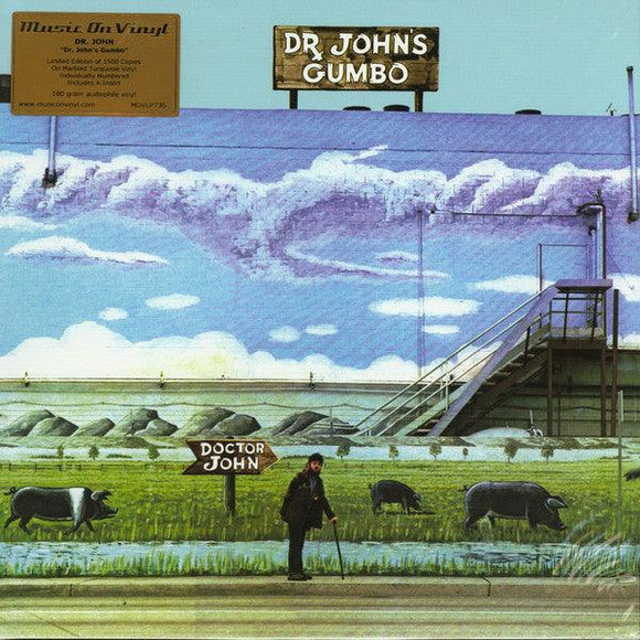Dr. John - Dr. John's Gumbo (Numbered Marbled Turquoise Vinyl) - Good Records To Go