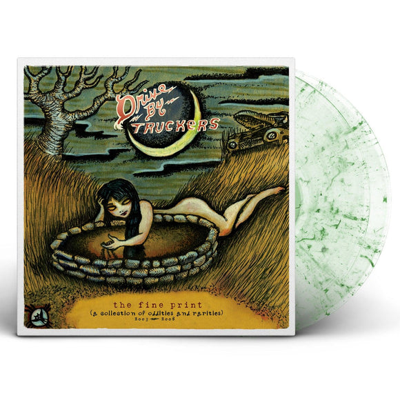 Drive-by Truckers - The Fine Print [A Collection Of Oddities And Rarities 2003-2008] (Clear & Green Marble Vinyl) - Good Records To Go