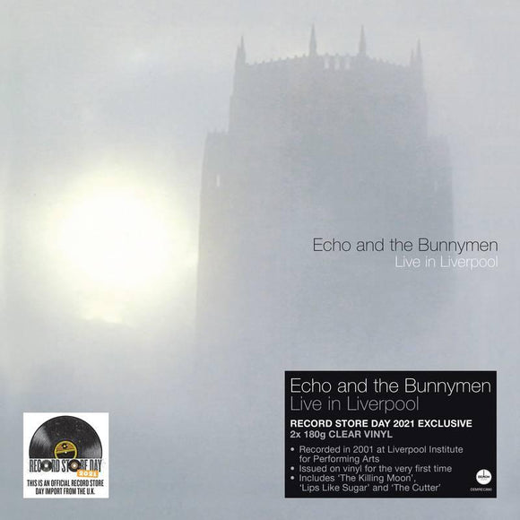 Echo & The Bunnymen  - Live in Liverpool (2 x LP) - Good Records To Go