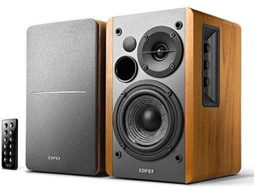 Edifier R1280DB Wood 2.0 Bluetooth Book Shelf Speakers - Good Records To Go