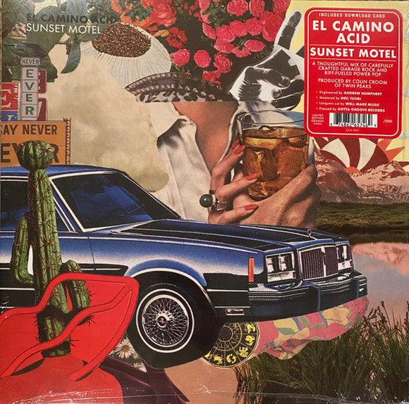 El Camino Acid - Sunset Motel (Sunset Orange Vinyl) - Good Records To Go