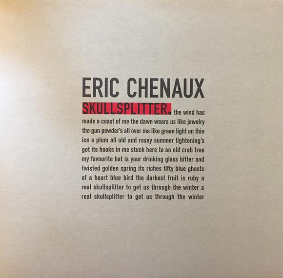 Eric Chenaux - Skullsplitter - Good Records To Go