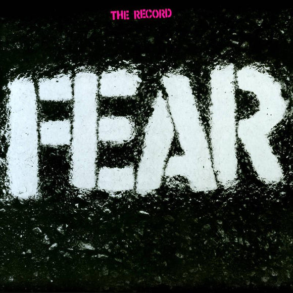 Fear  - The Record - Good Records To Go