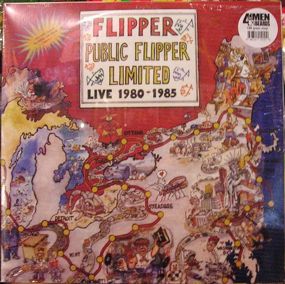 Flipper - Public Flipper Limited Live 1980-1985 - Good Records To Go