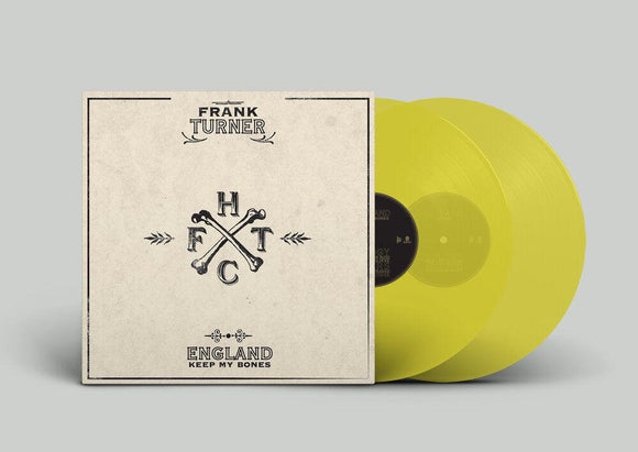 Frank Turner - England Keep My Bones (Tenth Anniversary Edition Opaque Yellow Vinyl, 180 Gram) - Good Records To Go
