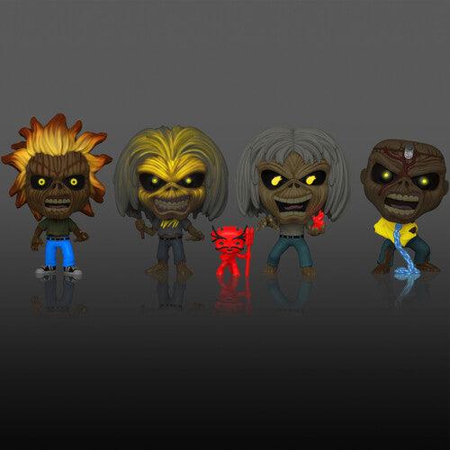 Figurine Funko Pop! Iron Maiden - Skeleton Eddie - Vinyle Collection 9.5 Cm - Cadeau Fan De Métal Cadeau Fan Musique Rock