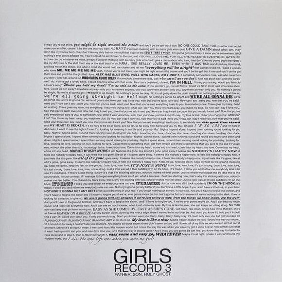 Girls - Father, Son, Holy Ghost - Good Records To Go