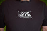 Good Records Black Nevada Hill Logo T-Shirt - Good Records To Go