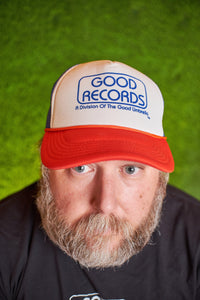 Good Records Red/White/Blue Trucker Hat - Good Records To Go