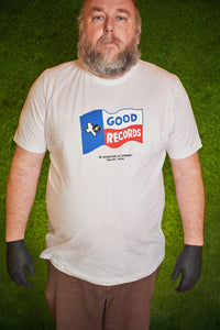 Good Records White Texas Flag T-Shirt - Good Records To Go