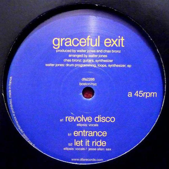 Graceful Exit - Revolve Disco - Good Records To Go