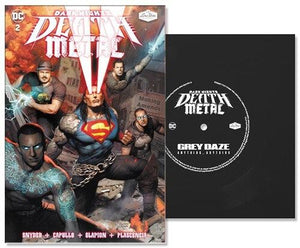 Grey Daze - Anything, Anything (DC - Dark Nights: Death Metal Version, Flexi Disc Single) - Good Records To Go