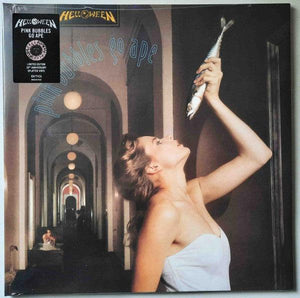 Helloween - Pink Bubbles Go Ape (Pink with Black Splatter Vinyl) - Good Records To Go