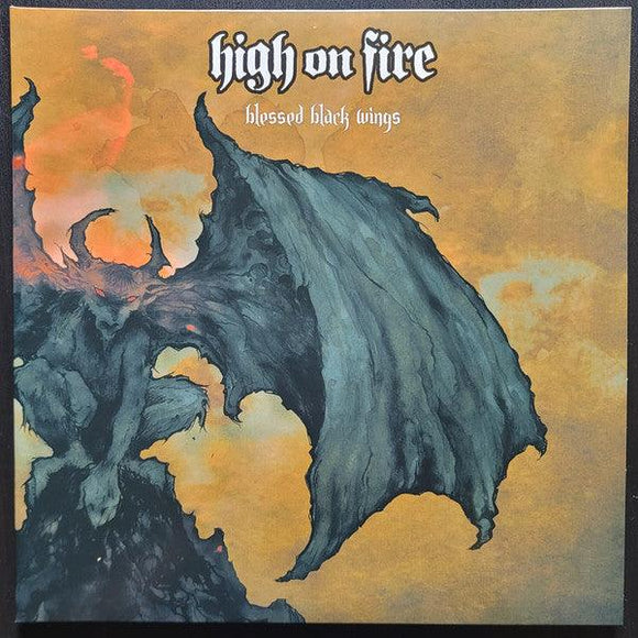 High On Fire - Blessed Black Wings (Orange Cloudy Vinyl Edition) - Good Records To Go