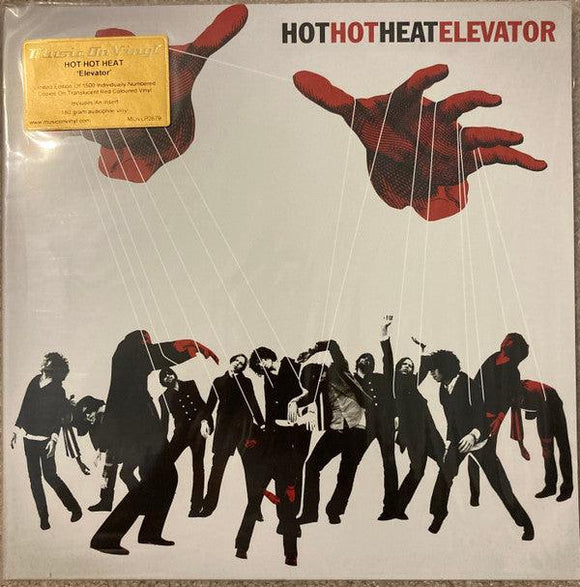 Hot Hot Heat - Elevator (Translucent Red Vinyl-Limited To 1500 Numbered Copies-Music On Vinyl) - Good Records To Go