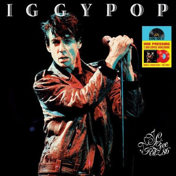Iggy Pop - Live Ritz N.Y.C. 86 (Double Red Vinyl) - Good Records To Go