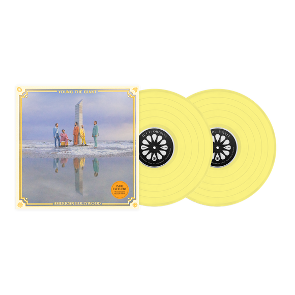 Young The Giant - American Bollywood (Indie Exclusive 2LP Clear Yellow Vinyl)
