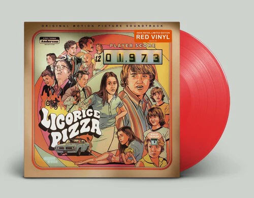 Various Artists - Licorice Pizza (Original Motion Picture Soundtrack) [Red Vinyl-Indie Retail Limited Edition]