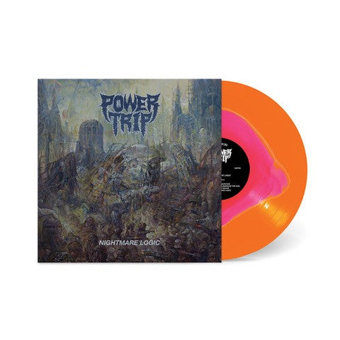 Power Trip - Nightmare Logic (Vinyl Voice Edition-color-in-color neon pink/orange vinyl)
