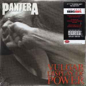 Pantera - Vulgar Display Of Power (2LP Black Vinyl)