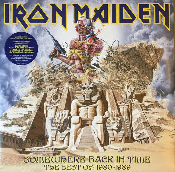 Iron Maiden - Somewhere Back In Time - The Best Of: 1980-1989 (Double Picture Disc) - Good Records To Go