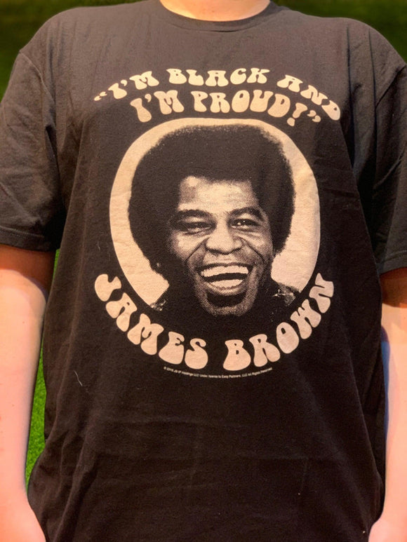 James Brown - I'm Black And I'm Proud! T-Shirt - Good Records To Go