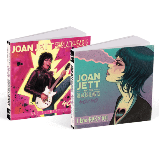 Joan Jett & The Blackhearts  - Joan Jett & the Blackhearts - 40x40: Bad Reputation/I Love Rock 'n' Roll Book & Record Set (7