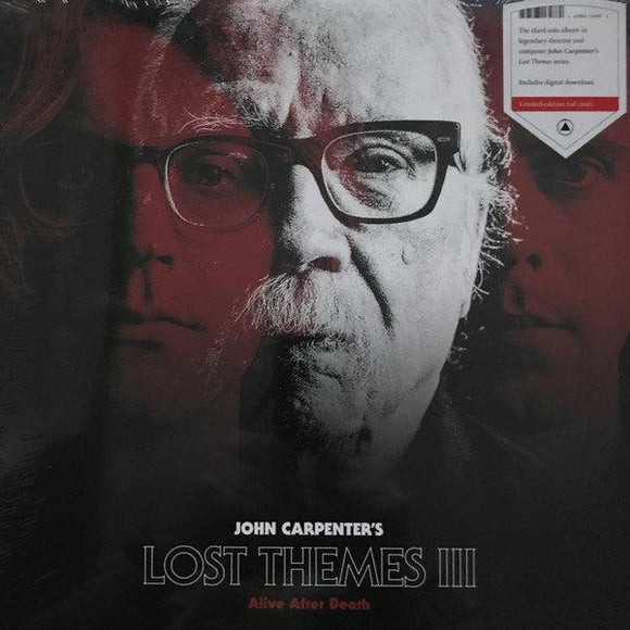 John Carpenter - Lost Themes III: Alive After Death (Limited-edition Red Vinyl) - Good Records To Go