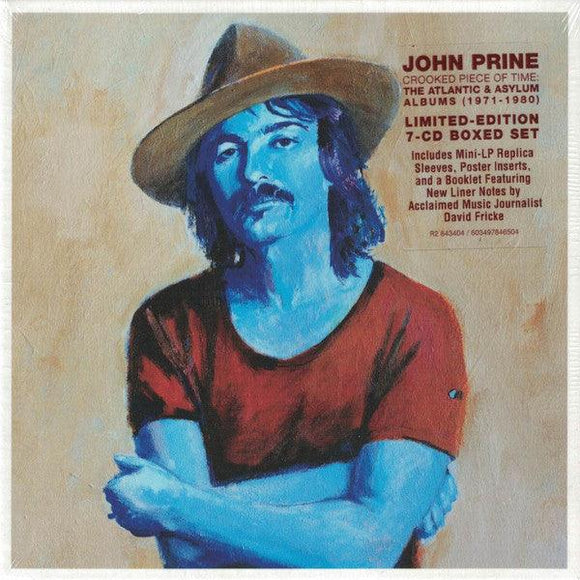 John Prine - Crooked Piece Of Time: The Atlantic & Asylum Albums (1971-1980) {CD BOX SET} - Good Records To Go