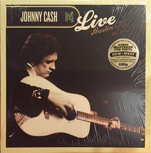 Johnny Cash - Live From Austin TX - Good Records To Go