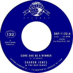 Jones, Sharon & The Dap-Kings - Come And Be A Winner b/w Come And Be A Winner 7" - Good Records To Go