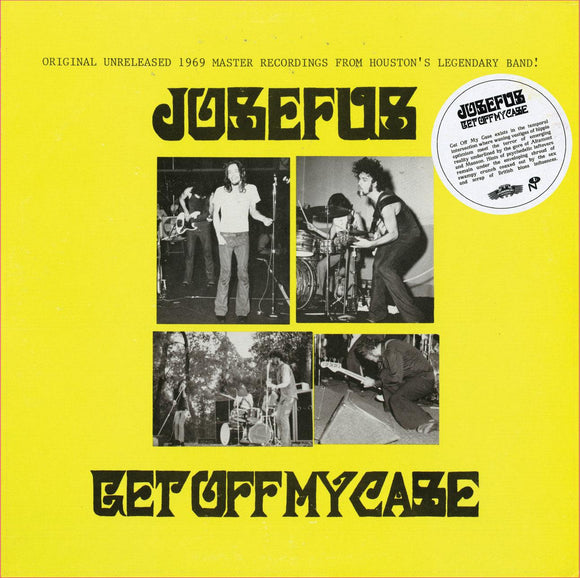 Josefus - Get Off My Case - Good Records To Go