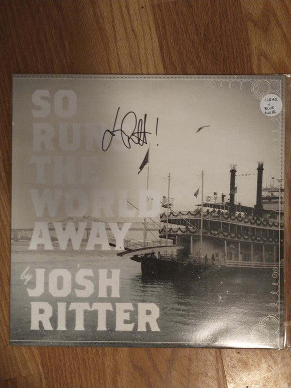 Josh Ritter - So Runs The World Away (Coke Bottle Clear With Blue Swirl Vinyl) - Good Records To Go