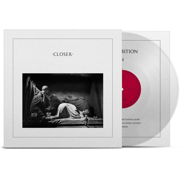 Joy Division - Closer [CRYSTAL CLEAR 180 GRAM VINYL, 40TH ANNIVERSARY EDITION] - Good Records To Go